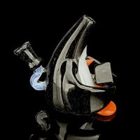 Chaka Glass Cropal Tuxedo Penguin
