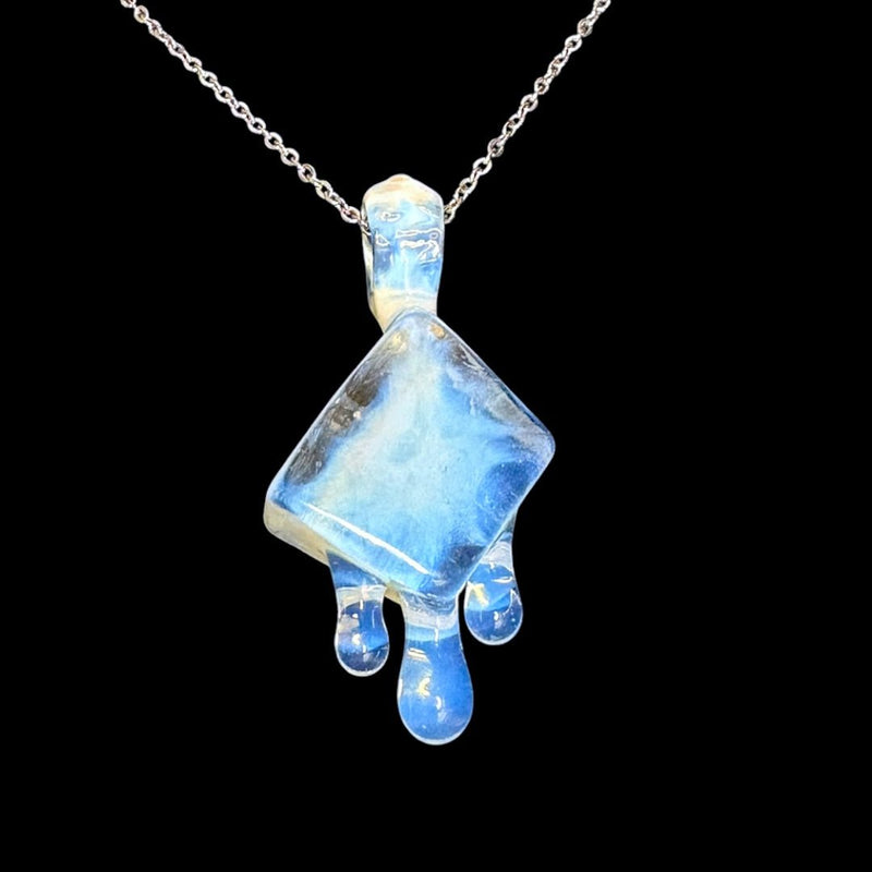 Chaka Glass Ice Cube Pendant
