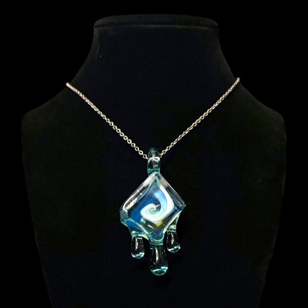 Chaka Glass Ice Cube Pendant