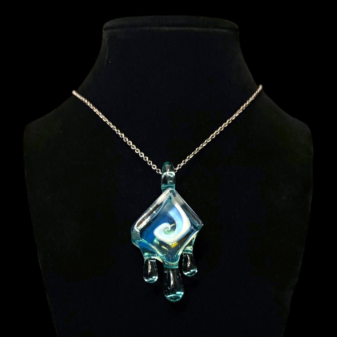 Chaka Glass Ice Cube Pendant