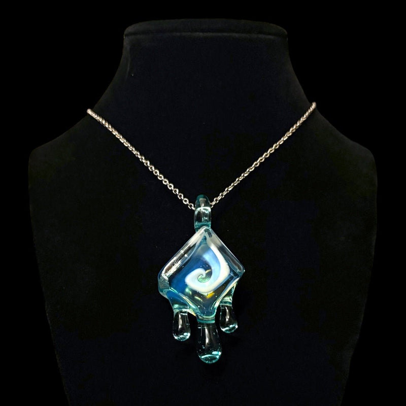 Chaka Glass Ice Cube Pendant