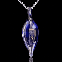 Chaka Glass Jellyfish Pendant