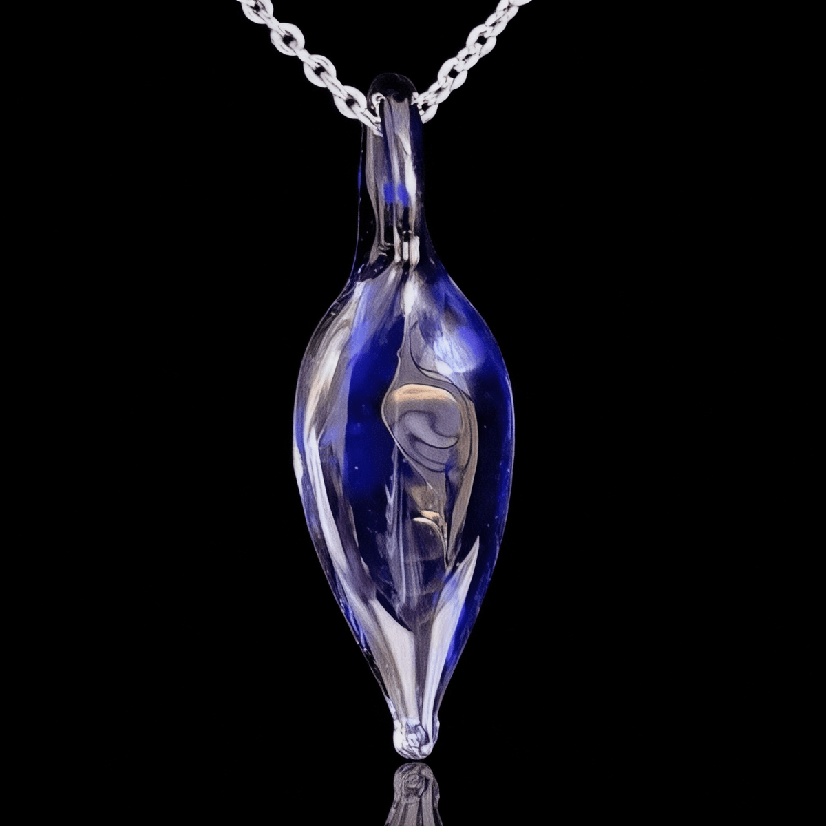 Chaka Glass Jellyfish Pendant