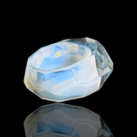 Chaka Glass Signet Ring (6.5)
