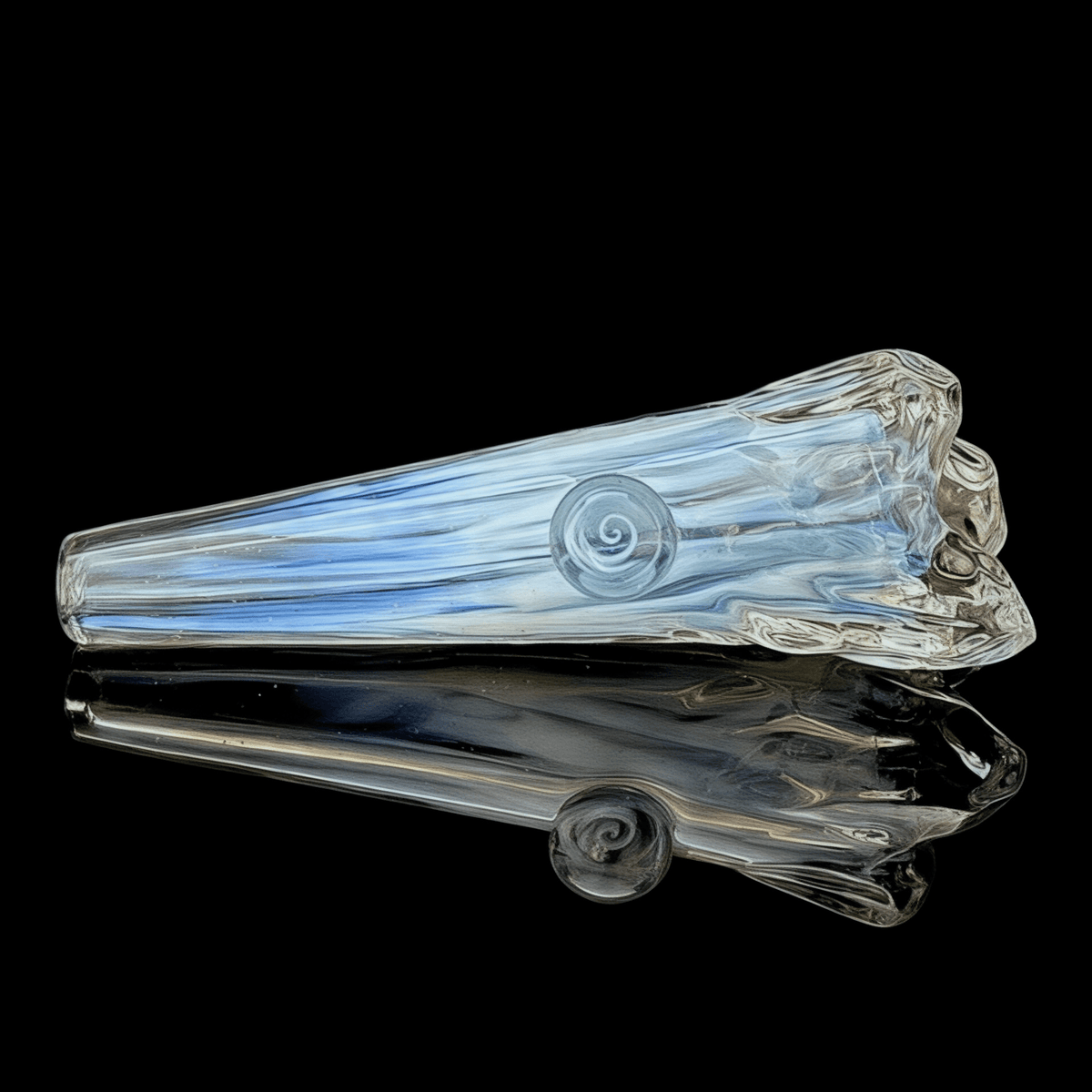 Chaka Glass “Snowdrift” Chillum
