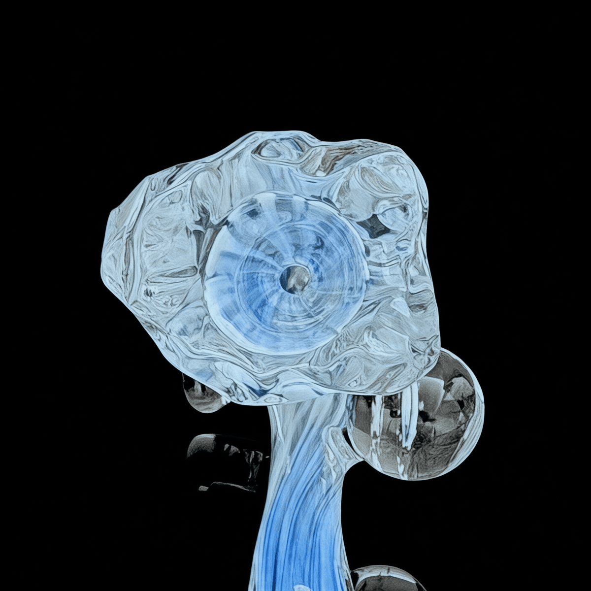 Chaka Glass "Snowdrift" Sherlock