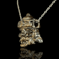 Conversion Glass War Helm #3 Pendant