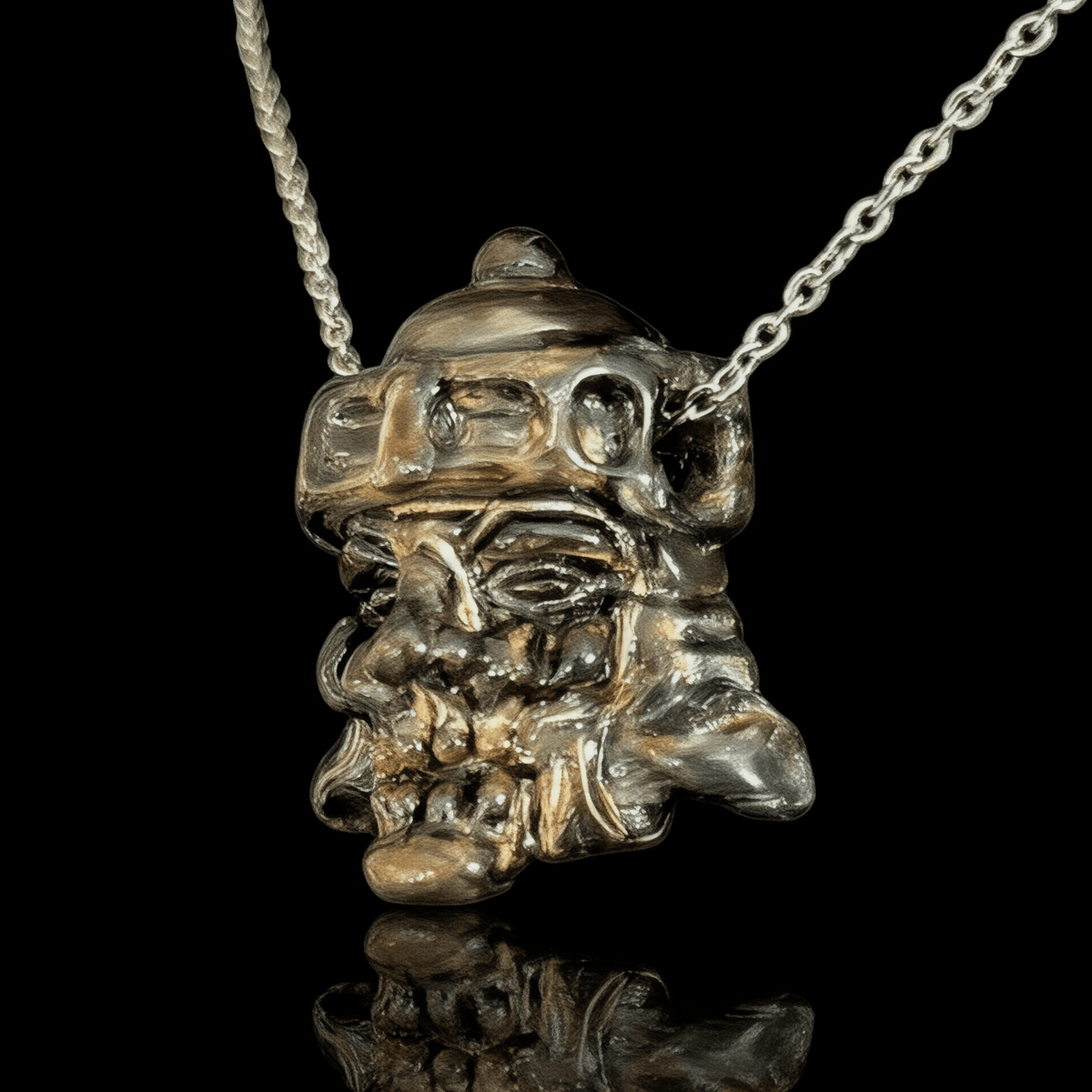 Conversion Glass War Helm #3 Pendant