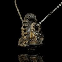 Conversion Glass War Helm #4 Pendant