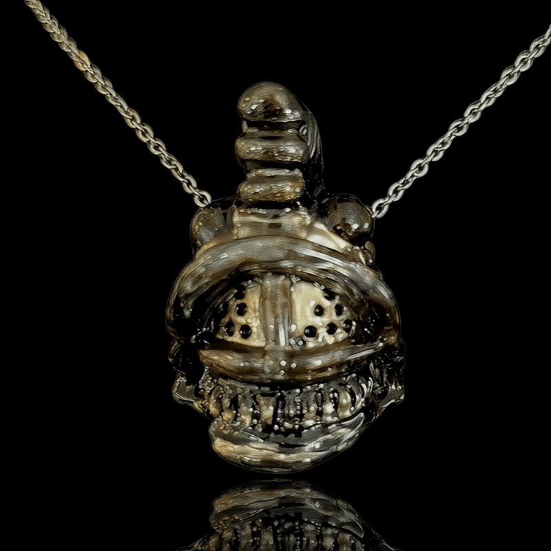 Conversion Glass War Helm #4 Pendant
