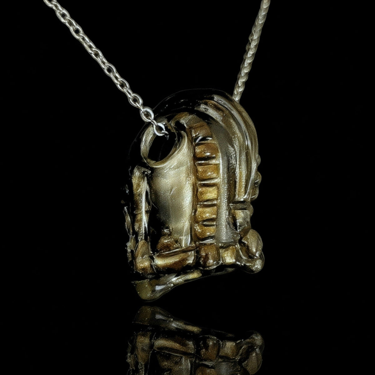 Conversion Glass War Helm #5 Pendant
