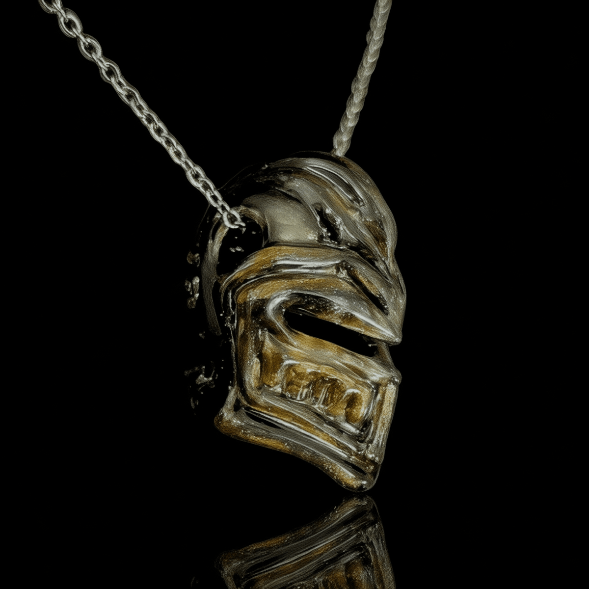 Conversion Glass War Helm #5 Pendant