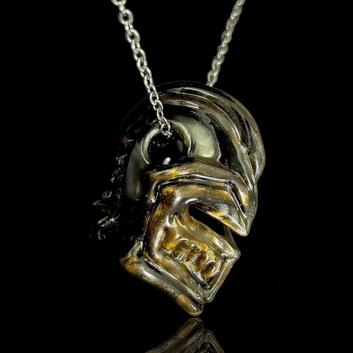 Conversion Glass War Helm #5 Pendant