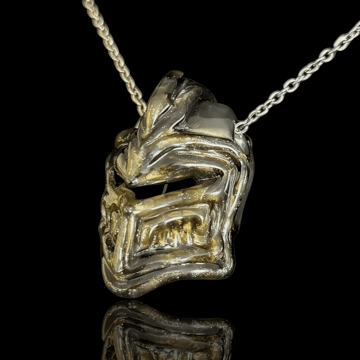 Conversion Glass War Helm #5 Pendant
