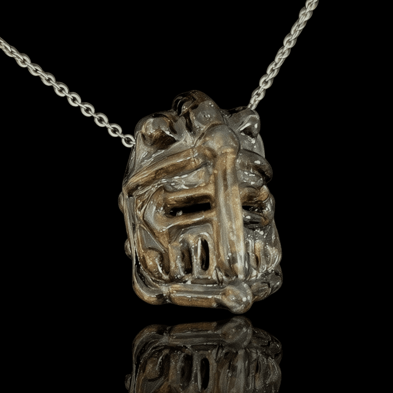 Conversion Glass War Helm #6 Pendant