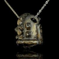 Conversion Glass War Helm #6 Pendant