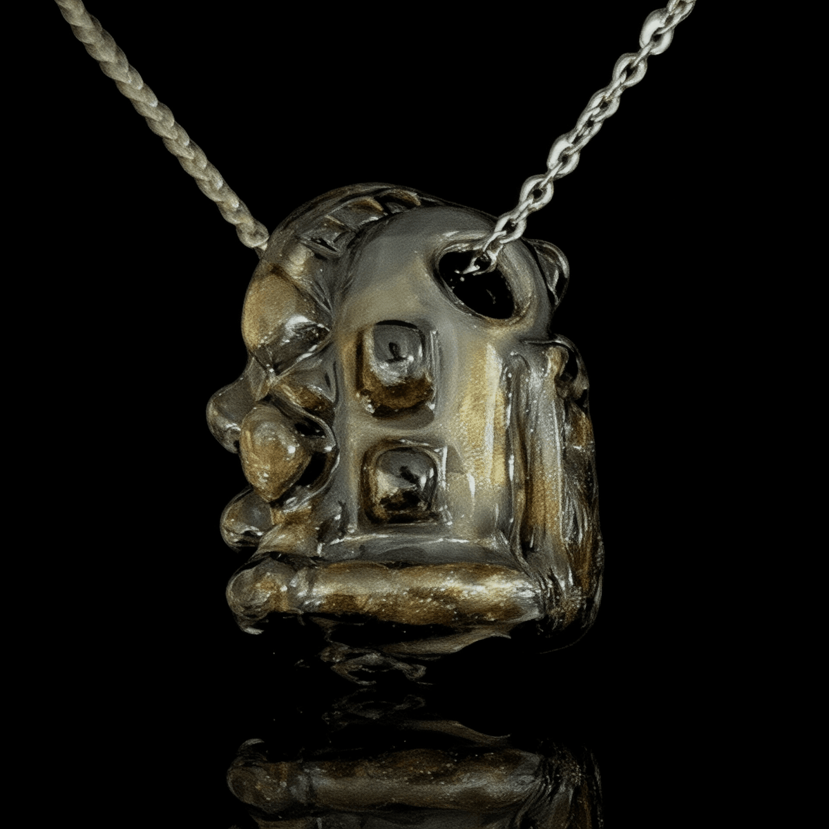 Conversion Glass War Helm #6 Pendant