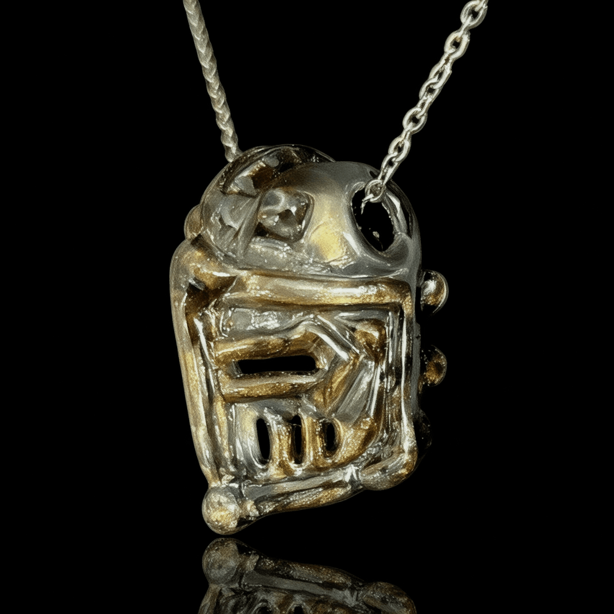 Conversion Glass War Helm #6 Pendant