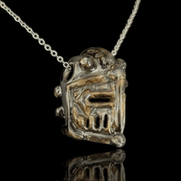 Conversion Glass War Helm #6 Pendant