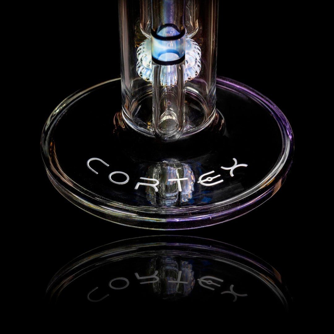 Cortex Glass Heavy Accented "Mono Flux" Single Drain