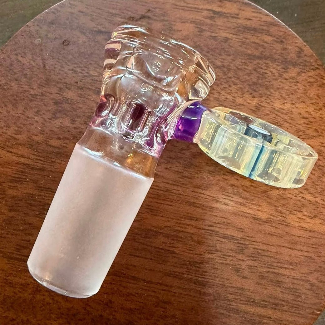 Cortex Glass "Triple Flux" TriCycler + 18MM Honeycomb Milli Slide