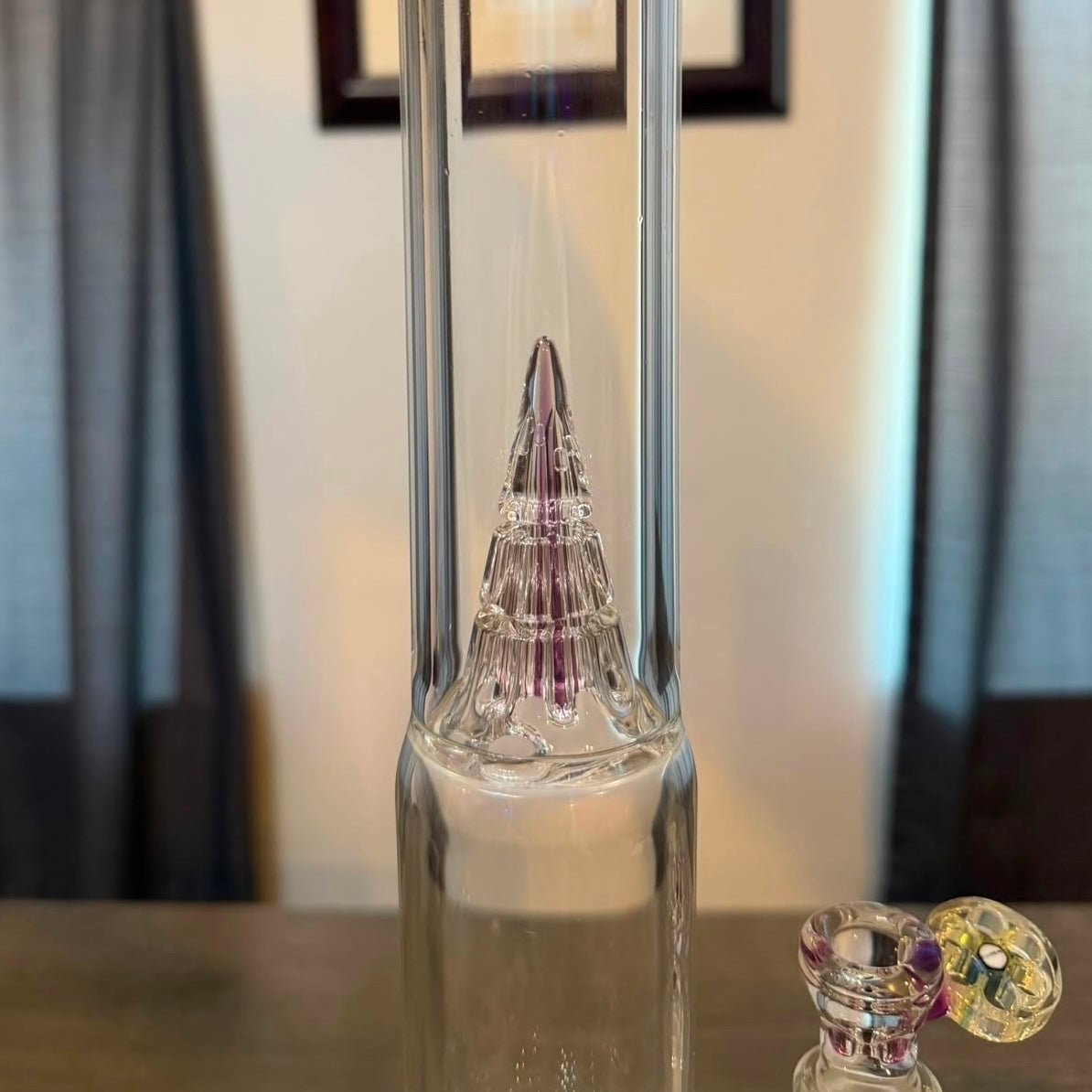 Cortex Glass "Triple Flux" TriCycler + 18MM Honeycomb Milli Slide