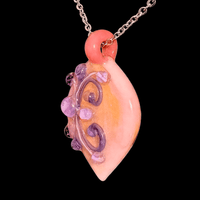 Lyric Glass Pendant