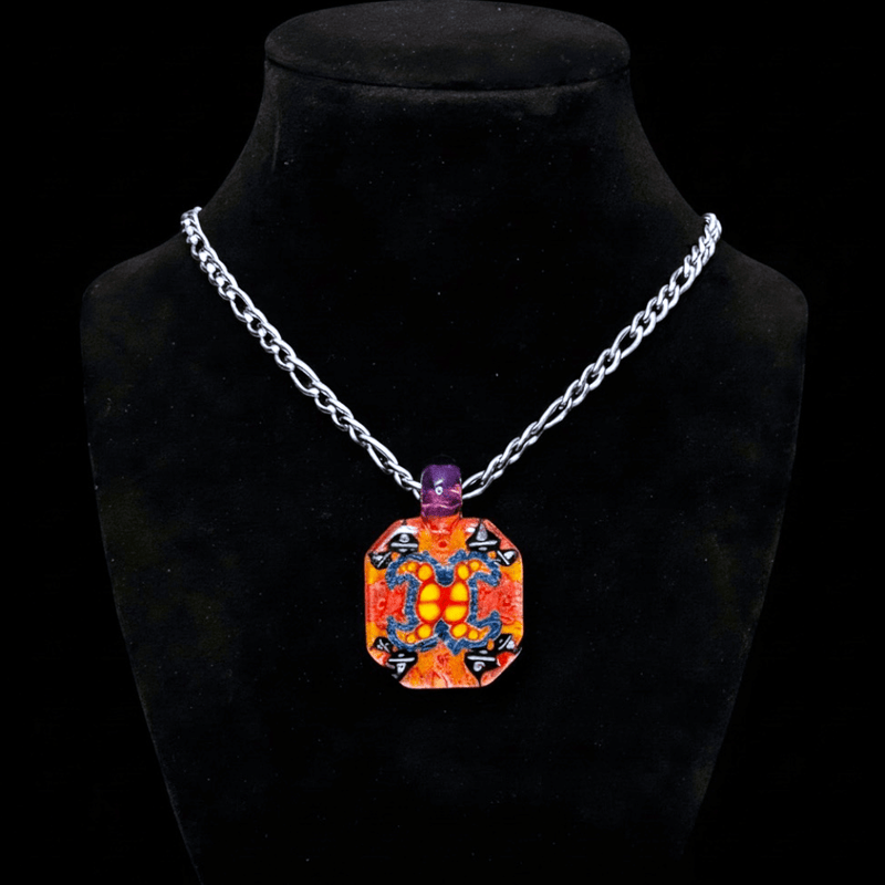 Map Glass Pendant